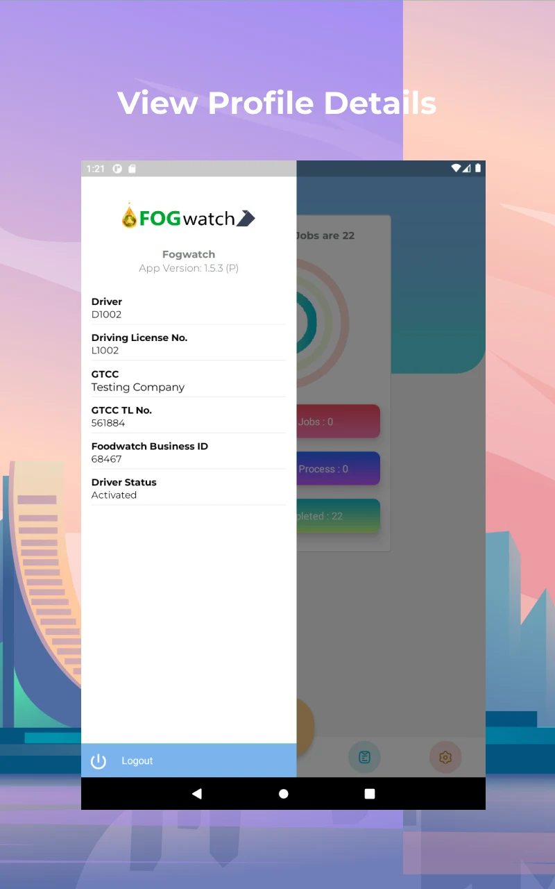 FOGWatch screenshot